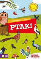 Kolorowanki i zabawy. Ptaki. Autor: Opracowanie zbiorowe. SmakLiter.pl Okładka książki Kolorowanki i zabawy. Ptaki