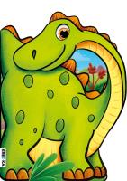 Okładka książki Kolorowanki z naklejkami - Diplodok