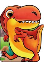 Okładka książki Kolorowanki z naklejkami - Tyranozaur