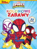 Okładka książki Kolorowe zabawy. Marvel Spidey i Super-kumple
