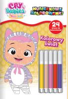 Kolorowy świat. Numerkowe kolorowanki. Cry Babies. Autor: Opracowanie zbiorowe. SmakLiter.pl Okładka książki Kolorowy świat. Numerkowe kolorowanki. Cry Babies