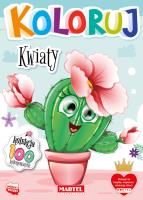 Okładka książki Koloruj - Kwiaty