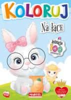 Okładka książki Koloruj - Na łące