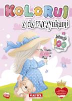 Okładka książki Koloruj z dziewczynkami