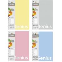 Kołozeszyt A4/80K kratka Genius (4szt) ASTRA. Wydawca: ASTRA papiernicze. SmakLiter.pl Opakowanie Kołozeszyt A4/80K kratka Genius (4szt) ASTRA