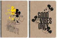 Kołozeszyt A4/80K kratka Mickey Mouse Kraft. Wydawca: Beniamin. SmakLiter.pl Opakowanie Kołozeszyt A4/80K kratka Mickey Mouse Kraft