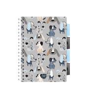 Opakowanie Kołozeszyt A5 100k kratka PP Coolpack doggy