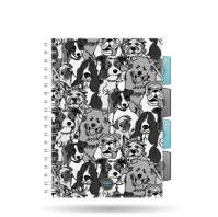 Opakowanie Kołozeszyt A5 100k kratka PP Coolpack dogs planet