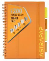 Kołozeszyt B5 PP Neon Line 200k.kratka 1szt.mix. Wydawca: ASTRA art-pap. SmakLiter.pl Opakowanie Kołozeszyt B5 PP Neon Line 200k.kratka 1szt.mix