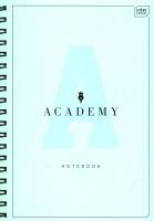 Opakowanie Kołozeszyt B5 w kratkę 100 kartek Academy Pastel