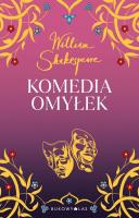 Komedia omyłek. Autor: William Shakespeare. SmakLiter.pl Okładka książki Komedia omyłek