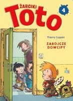 Komiks. Żarciki toto T.4 Zabójcze dowcipy. Autor: Thierry Coppee. SmakLiter.pl Okładka książki Komiks. Żarciki toto T.4 Zabójcze dowcipy