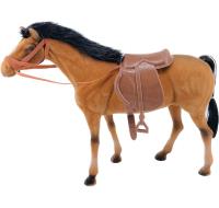 Opakowanie Koń flokowany brązowy