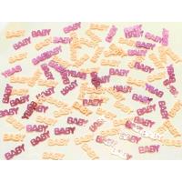 Opakowanie Konfetti metalizowane Happy Birthday fioletowe