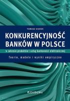 Okładka książki Konkurencyjność banków w Polsce w zakresie..