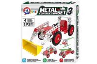 Konstruktor metalowy 193el. Wydawca: Technok. SmakLiter.pl Opakowanie Konstruktor metalowy 193el