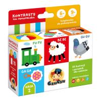 Kontrasty na sznureczku Książeczka dla dzieci 6-9 mies.CzuCzu. Autor: Opracowanie zbiorowe. SmakLiter.pl Okładka książki Kontrasty na sznureczku Książeczka dla dzieci 6-9 mies.CzuCzu