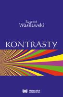 Kontrasty. Autor: Wasilewski Ryszard. SmakLiter.pl Okładka książki Kontrasty