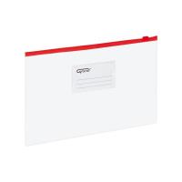 Opakowanie Koperta A4 na suwak czerwona GRAND
