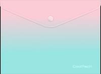 Opakowanie Koperta A4 na zatrzask Coolpack gradient strawber