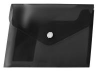 Koperta A5 PP na zatrzask czarna (12szt). Wydawca: TETIS. SmakLiter.pl Opakowanie Koperta A5 PP na zatrzask czarna (12szt)