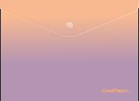 Opakowanie Koperta na dokumenty na zatrzask A4 Coolpack Gradient BERRY