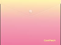 Opakowanie Koperta na dokumenty na zatrzask A4 Coolpack Gradient PEACH