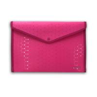 Opakowanie Koperta na zatrzask A4 LUX różowa