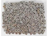 Opakowanie Koraliki ABC 05 srebrne