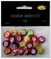 Opakowanie Koraliki akrylowe z rdzeniem 14x9mm