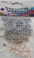 Opakowanie Koraliki do nawlekania 3 kolory 12g