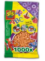 Koraliki do prasowanek kolor skóry 1000 szt.. Wydawca: SES Creative. SmakLiter.pl Opakowanie Koraliki do prasowanek kolor skóry 1000 szt.