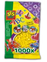 Koraliki do prasowanek żółte 1000 szt.. Wydawca: SES Creative. SmakLiter.pl Opakowanie Koraliki do prasowanek żółte 1000 szt.