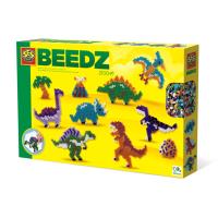 Koraliki do prasowania dino 2100szt. Wydawca: SES Creative. SmakLiter.pl Opakowanie Koraliki do prasowania dino 2100szt