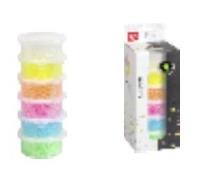 Opakowanie Koraliki do zaprasowywania fluo 6 kolorów