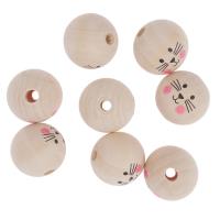 Koraliki drewniane 3cm 8szt. Wydawca: Dalprint. SmakLiter.pl Opakowanie Koraliki drewniane 3cm 8szt