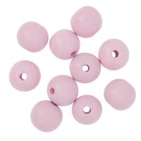Koraliki drewniane kulki 2,5cm liliowe 10szt. Wydawca: Dalprint. SmakLiter.pl Opakowanie Koraliki drewniane kulki 2,5cm liliowe 10szt