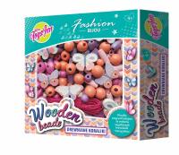 Opakowanie Koraliki drewniane motyle 450 szt.