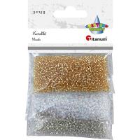 Opakowanie Koraliki plastikowe 15g