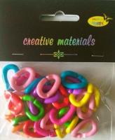 Opakowanie Koraliki plastikowe 15x25mm 21g