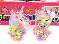 Opakowanie Koraliki w pudełeczku z jednorożcem