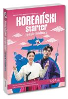 Koreański Starter Język i kultura. Autor: Maria Kurtova, Magdalena Choynowska. SmakLiter.pl Okładka książki Koreański Starter Język i kultura