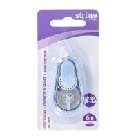 Opakowanie Korektor w taśmie 5mmx6m niebieski STRIGO