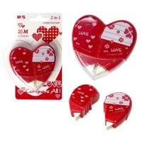 Korektor w taśmie Love 5mm M&G. Wydawca: M&G Writing Company. SmakLiter.pl Opakowanie Korektor w taśmie Love 5mm M&G