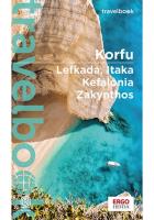 Korfu. Lefkada, Itaka, Kefalonia, Zakynthos. Travelbook wyd. 2023. Autor: Mikołaj Korwin-Kochanowski, Dorota Snoch. SmakLiter.pl Okładka książki Korfu. Lefkada, Itaka, Kefalonia, Zakynthos. Travelbook wyd. 2023
