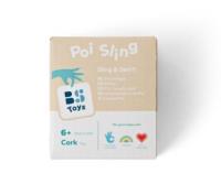 Opakowanie Korkowy POI z tasiemkami - piłka do żonglerki