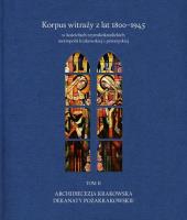 Korpus witraży T.2 Dekanaty pozakrakowskie. Autor: Danuta Czapczyńska-kleszczyńska, Szybisty Tomasz. SmakLiter.pl Okładka książki Korpus witraży T.2 Dekanaty pozakrakowskie