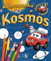 Kosmos. Kolorowanka. Samochodzik Franek. Autor: Wojciech Górski. SmakLiter.pl Okładka książki Kosmos. Kolorowanka. Samochodzik Franek