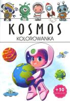 Kosmos. Kolorowanka. Autor: Opracowanie zbiorowe. SmakLiter.pl Okładka książki Kosmos. Kolorowanka