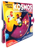 Kosmos Pierwsza książkowa gra zręcznościowa. Autor: Mancini Paolo, Leone Luca. SmakLiter.pl Okładka książki Kosmos Pierwsza książkowa gra zręcznościowa